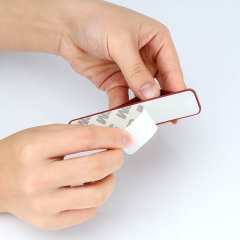 Samoprzylepny uchwyt do telefonu na palec z suwakiem zielony Samoprzylepny uchwyt do telefonu na palec z suwakiem zielony
