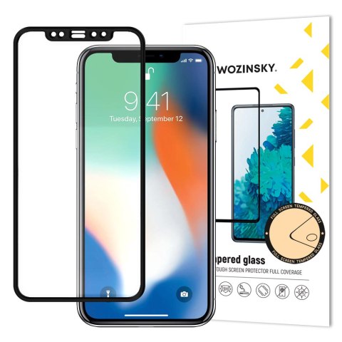 Super wytrzymałe szkło hartowane na cały ekran Apple iPhone XR / 11 czarny Super wytrzymałe szkło hartowane na cały ekran Apple iPhone XR / 11 czarny