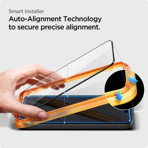 Szkło hartowane ALM Glass FC na iPhone 15 Pro Max czarne - ZESTAW 2 szt. Szkło hartowane ALM Glass FC na iPhone 15 Pro Max czarne - ZESTAW 2 szt.