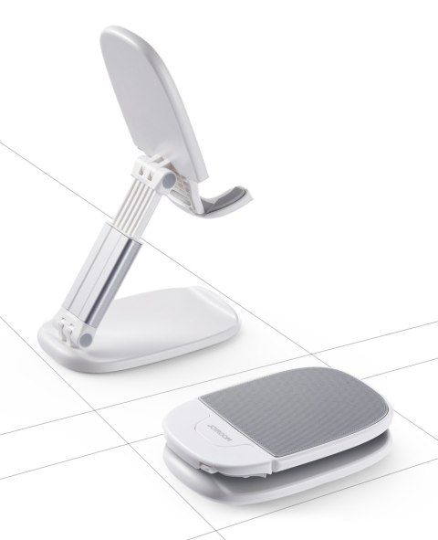 Składany stojak podstawka do telefonu tabletu 4-12.9'' z regulacją wysokości biały Składany stojak podstawka do telefonu tabletu 4-12.9'' z regulacją wysokości biały