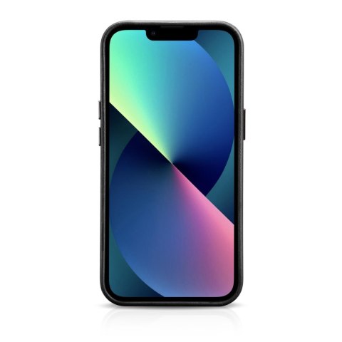 Skórzane etui iPhone 14 Plus magnetyczne z MagSafe Oil Wax Premium Leather Case czarny Skórzane etui iPhone 14 Plus magnetyczne z MagSafe Oil Wax Premium Leather Case czarny