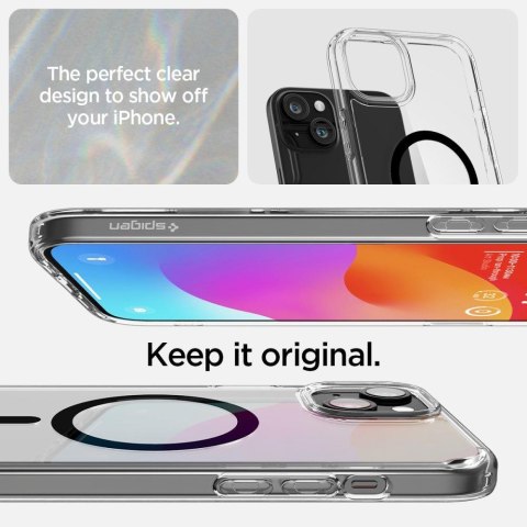 Etui Ultra Hybrid Mag z MagSafe na iPhone 15 Plus czarne Etui Ultra Hybrid Mag z MagSafe na iPhone 15 Plus czarne