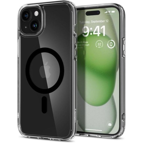 Etui Ultra Hybrid Mag z MagSafe na iPhone 15 czarne Etui Ultra Hybrid Mag z MagSafe na iPhone 15 czarne