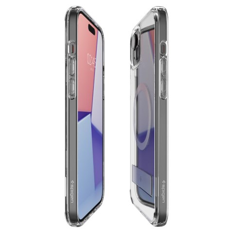 Etui Ultra Hybrid S MagSafe z podstawką do iPhone 15 przezroczyste Etui Ultra Hybrid S MagSafe z podstawką do iPhone 15 przezroczyste