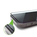 Szkło hartowane 9H z ramką montażową do iPhone 13 Pro Max Premium Glass czarne