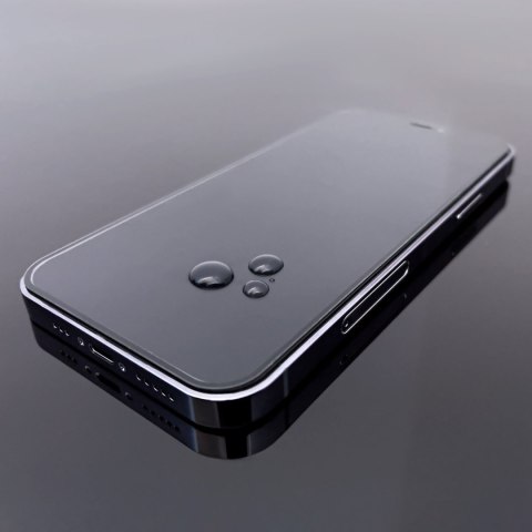 Szkło hartowane na cały ekran z ramką do iPhone 15 Pro Max czarne Szkło hartowane na cały ekran z ramką do iPhone 15 Pro Max czarne