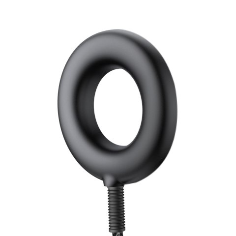 Bezprzewodowa ładowarka magnetyczna 15W z kablem USB / USB-C czarna Bezprzewodowa ładowarka magnetyczna 15W z kablem USB / USB-C czarna