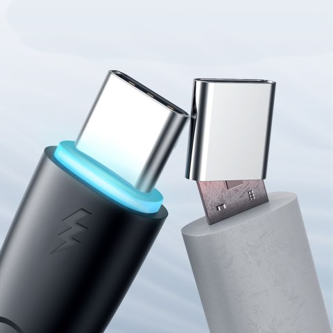 Kabel przewód Starry Series USB-A - USB-C 3A 1m czarny Kabel przewód Starry Series USB-A - USB-C 3A 1m czarny