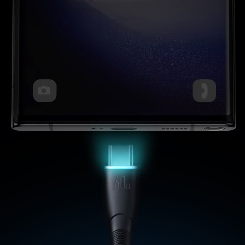 Kabel przewód Starry Series USB-C - USB-C 60W 1m czarny Kabel przewód Starry Series USB-C - USB-C 60W 1m czarny