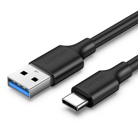 Kabel przewód USB 3.0 - USB-C 3A 1m czarny Kabel przewód USB 3.0 - USB-C 3A 1m czarny