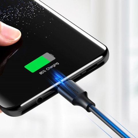 Kabel przewód USB 3.0 - USB-C 3A 1m czarny Kabel przewód USB 3.0 - USB-C 3A 1m czarny