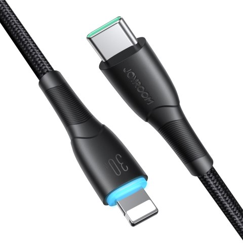 Kabel przewód do iPhone Starry Series USB-C - Lightning 30W 1m czarny Kabel przewód do iPhone Starry Series USB-C - Lightning 30W 1m czarny