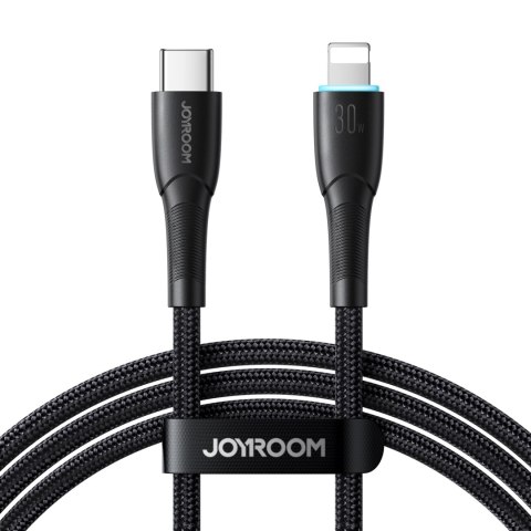 Kabel przewód do iPhone Starry Series USB-C - Lightning 30W 1m czarny Kabel przewód do iPhone Starry Series USB-C - Lightning 30W 1m czarny
