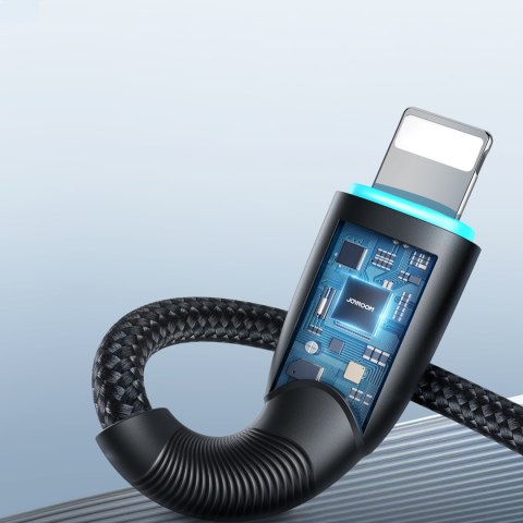 Kabel przewód do iPhone Starry Series USB-C - Lightning 30W 1m czarny Kabel przewód do iPhone Starry Series USB-C - Lightning 30W 1m czarny