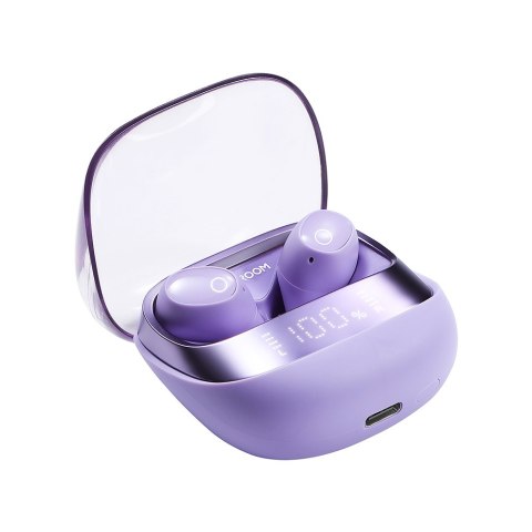 Słuchawki bezprzewodowe Bluetooth Jdots Series JR-DB2 fioletowy Słuchawki bezprzewodowe Bluetooth Jdots Series JR-DB2 fioletowy