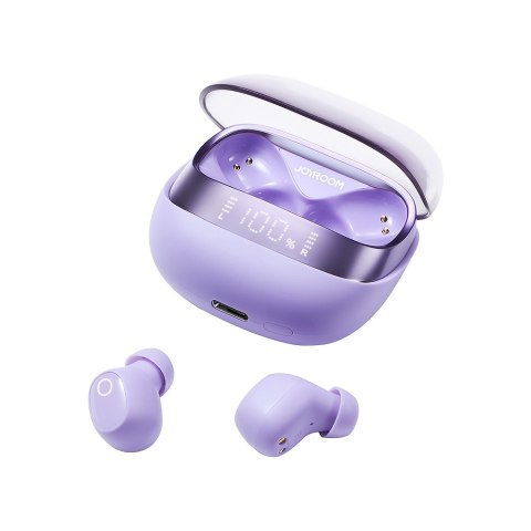 Słuchawki bezprzewodowe Bluetooth Jdots Series JR-DB2 fioletowy Słuchawki bezprzewodowe Bluetooth Jdots Series JR-DB2 fioletowy