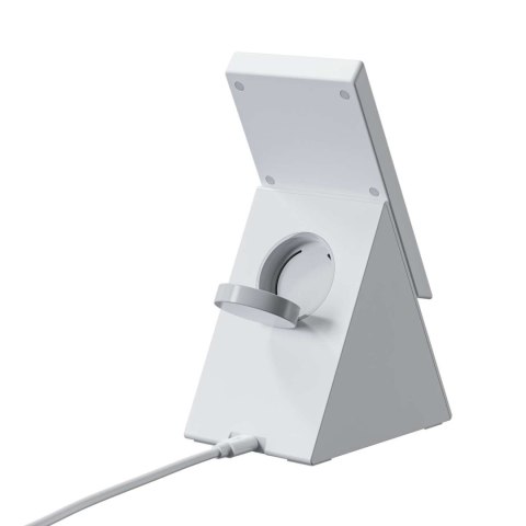 3w1 Stacja ładująca ładowarka indukcyjna Choetech T600 15W biała 3w1 Stacja ładująca ładowarka indukcyjna Choetech T600 15W biała
