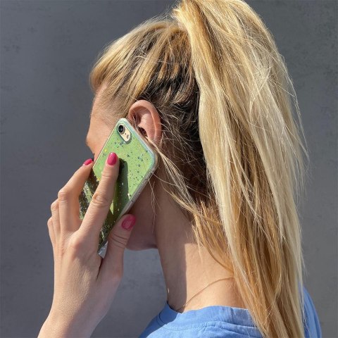 Błyszczące etui pokrowiec z brokatem Samsung Galaxy A72 4G Star Glitter czarny Błyszczące etui pokrowiec z brokatem Samsung Galaxy A72 4G Star Glitter czarny