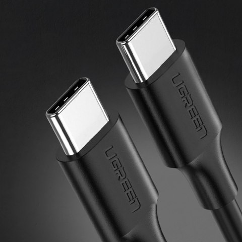 Kabel przewód USB-C do ładowania i transferu danych 3A 3m czarny Kabel przewód USB-C do ładowania i transferu danych 3A 3m czarny