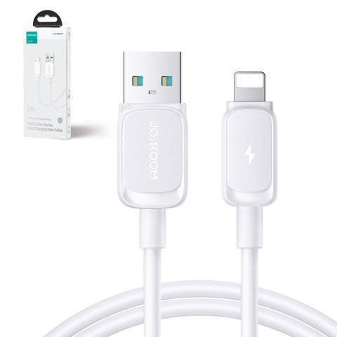 Kabel przewód do iPhone Lightning - USB 2.4A 1.2m biały Kabel przewód do iPhone Lightning - USB 2.4A 1.2m biały