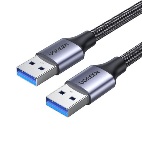 Kabel przewód w oplocie TPE USB 3.0 5Gb/s 1m szary Kabel przewód w oplocie TPE USB 3.0 5Gb/s 1m szary