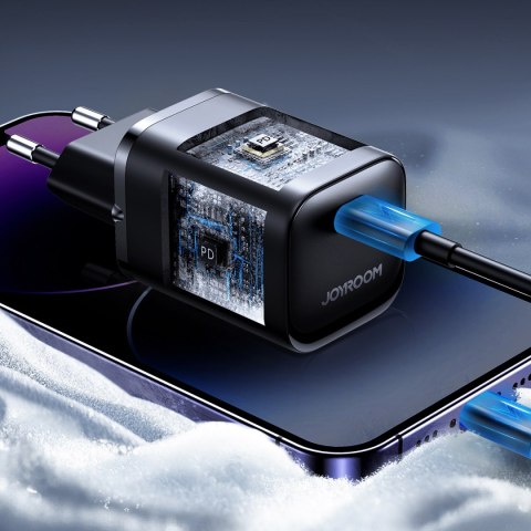 Ładowarka sieciowa Speed Series 30W USB-C PD QC AFC FCP czarna Ładowarka sieciowa Speed Series 30W USB-C PD QC AFC FCP czarna