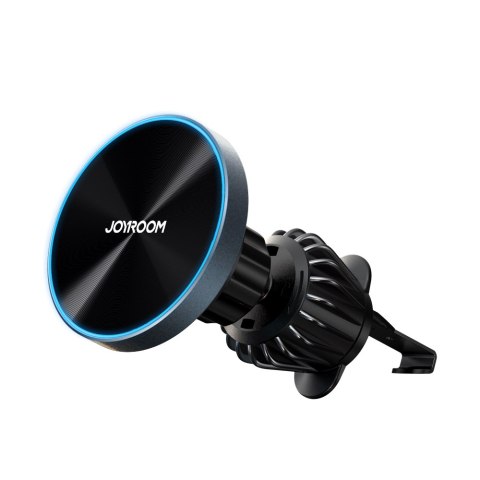 Magnetyczny uchwyt samochodowy ładowarka 15W na kratkę wentylacyjną czarna Magnetyczny uchwyt samochodowy ładowarka 15W na kratkę wentylacyjną czarna