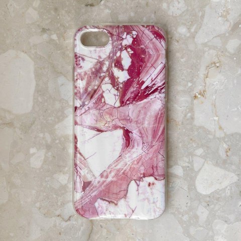 Marble żelowe etui pokrowiec marmur iPhone 13 Pro biały Marble żelowe etui pokrowiec marmur iPhone 13 Pro biały