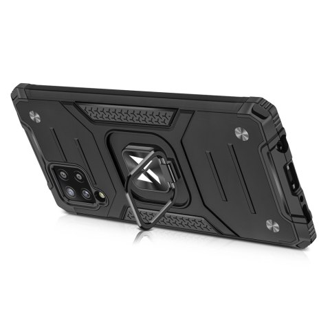 Pancerne etui pokrowiec + magnetyczny uchwyt Samsung Galaxy A42 5G Ring Armor czerwony Pancerne etui pokrowiec + magnetyczny uchwyt Samsung Galaxy A42 5G Ring Armor czerwony