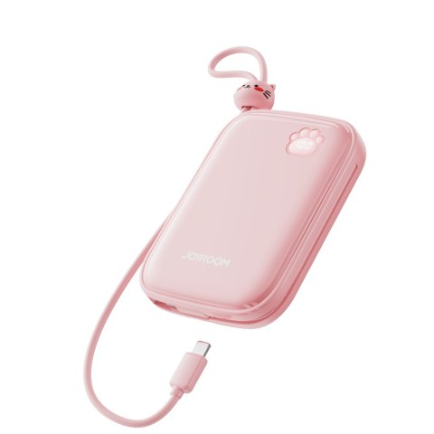 Powerbank Cutie Series 22.5W 20000mAh ze stojakiem USB-A USB-C iPhone różowy Powerbank Cutie Series 22.5W 20000mAh ze stojakiem USB-A USB-C iPhone różowy