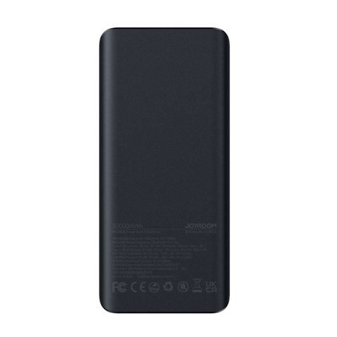 Powerbank z latarką 30W 30000mAh + kabel USB-A - USB-C 25cm czarny Powerbank z latarką 30W 30000mAh + kabel USB-A - USB-C 25cm czarny
