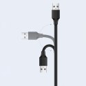 Przedłużacz kabla przewodu USB 2.0 480Mb/s 3m czarny