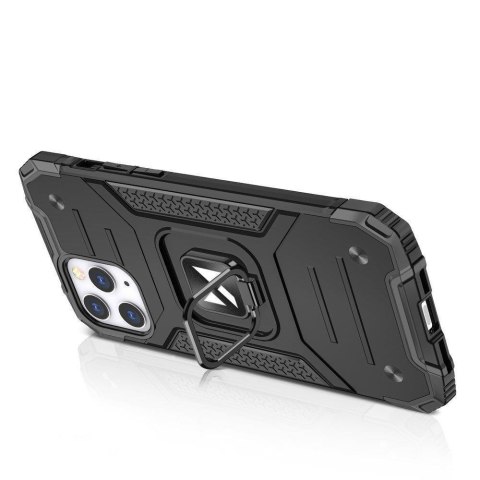 Etui pancerny pokrowiec do iPhone 14 Pro uchwyt magnetyczny Ring Armor srebrny Etui pancerny pokrowiec do iPhone 14 Pro uchwyt magnetyczny Ring Armor srebrny