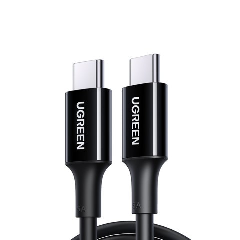 Kabel przewód USB-C do USB-C 480Mb/s 5A 1m czarny Kabel przewód USB-C do USB-C 480Mb/s 5A 1m czarny