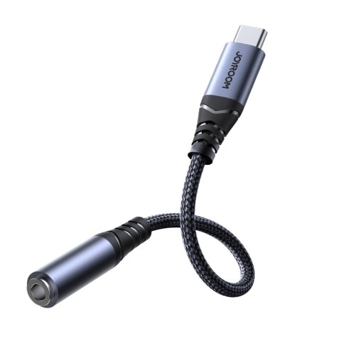 Przejściówka adapter DAC USB-C do mini jack 3.5mm czarny Przejściówka adapter DAC USB-C do mini jack 3.5mm czarny