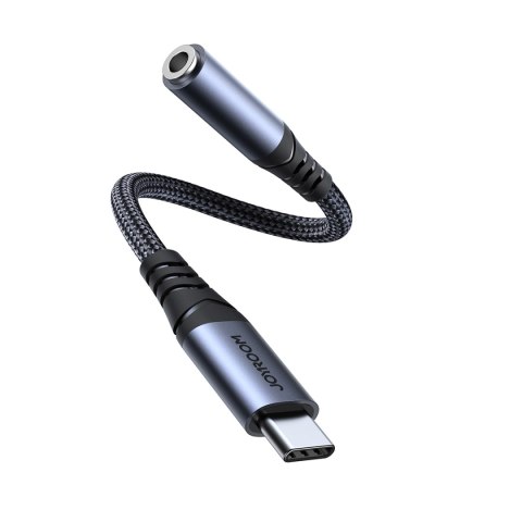 Przejściówka adapter DAC USB-C do mini jack 3.5mm czarny Przejściówka adapter DAC USB-C do mini jack 3.5mm czarny