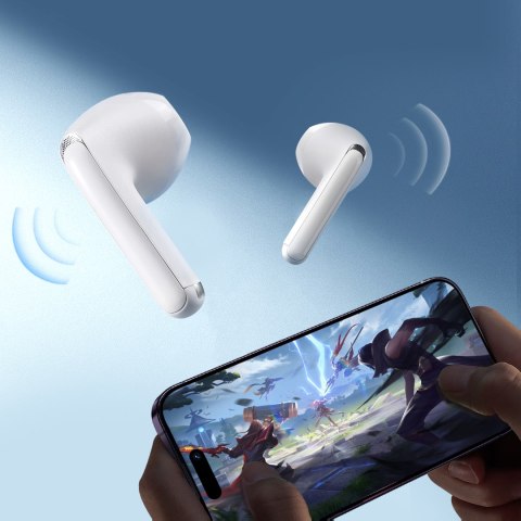 Słuchawki bezprzewodowe TWS Funpods Series JR-FB1 Bluetooth 5.3 białe Słuchawki bezprzewodowe TWS Funpods Series JR-FB1 Bluetooth 5.3 białe