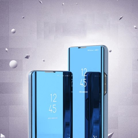 Błyszczące etui z klapką do Xiaomi Redmi Note 12 5G / Poco X5 Pro 5G Clear View Case różowy Błyszczące etui z klapką do Xiaomi Redmi Note 12 5G / Poco X5 Pro 5G Clear View Case różowy
