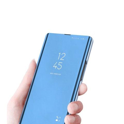 Błyszczące etui z klapką do Xiaomi Redmi Note 12 5G / Poco X5 Pro 5G Clear View Case różowy Błyszczące etui z klapką do Xiaomi Redmi Note 12 5G / Poco X5 Pro 5G Clear View Case różowy