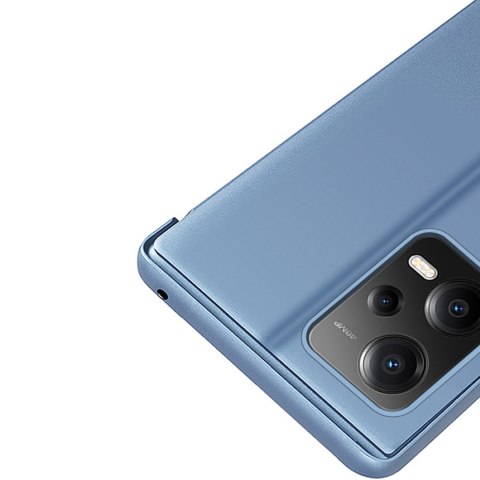 Błyszczące etui z klapką do Xiaomi Redmi Note 12 5G / Poco X5 Pro 5G Clear View Case różowy Błyszczące etui z klapką do Xiaomi Redmi Note 12 5G / Poco X5 Pro 5G Clear View Case różowy