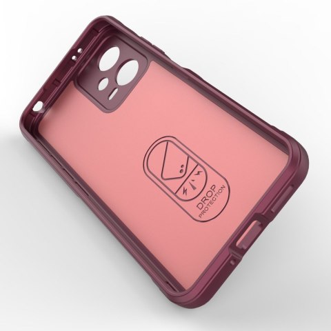 Etui elastyczny pokrowiec do Xiaomi Redmi Note 12 5G / Poco X5 5G Magic Shield Case burgund Etui elastyczny pokrowiec do Xiaomi Redmi Note 12 5G / Poco X5 5G Magic Shield Case burgund