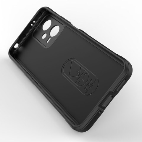 Etui elastyczny pokrowiec do Xiaomi Redmi Note 12 5G / Poco X5 5G Magic Shield Case czarny Etui elastyczny pokrowiec do Xiaomi Redmi Note 12 5G / Poco X5 5G Magic Shield Case czarny