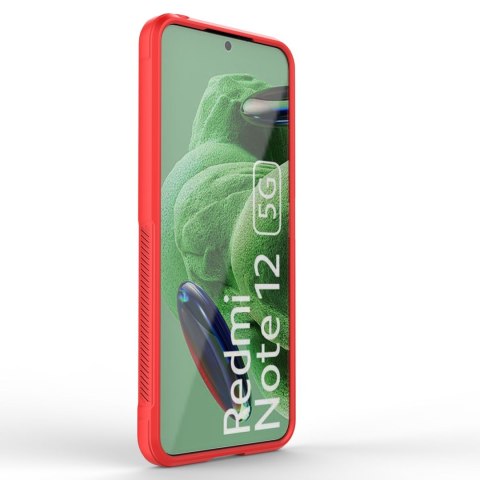 Etui elastyczny pokrowiec do Xiaomi Redmi Note 12 5G / Poco X5 5G Magic Shield Case czerwony Etui elastyczny pokrowiec do Xiaomi Redmi Note 12 5G / Poco X5 5G Magic Shield Case czerwony