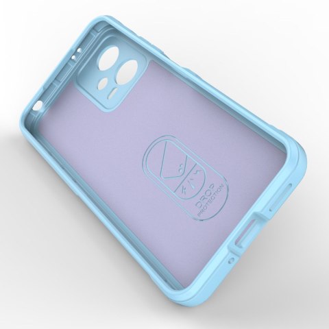 Etui elastyczny pokrowiec do Xiaomi Redmi Note 12 5G / Poco X5 5G Magic Shield Case jasnoniebieski Etui elastyczny pokrowiec do Xiaomi Redmi Note 12 5G / Poco X5 5G Magic Shield Case jasnoniebieski