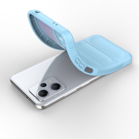 Etui elastyczny pokrowiec do Xiaomi Redmi Note 12 5G / Poco X5 5G Magic Shield Case jasnoniebieski Etui elastyczny pokrowiec do Xiaomi Redmi Note 12 5G / Poco X5 5G Magic Shield Case jasnoniebieski