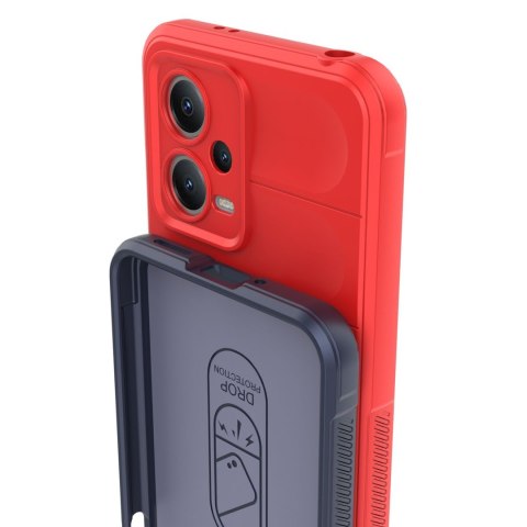 Etui elastyczny pokrowiec do Xiaomi Redmi Note 12 5G / Poco X5 5G Magic Shield Case jasnoniebieski Etui elastyczny pokrowiec do Xiaomi Redmi Note 12 5G / Poco X5 5G Magic Shield Case jasnoniebieski