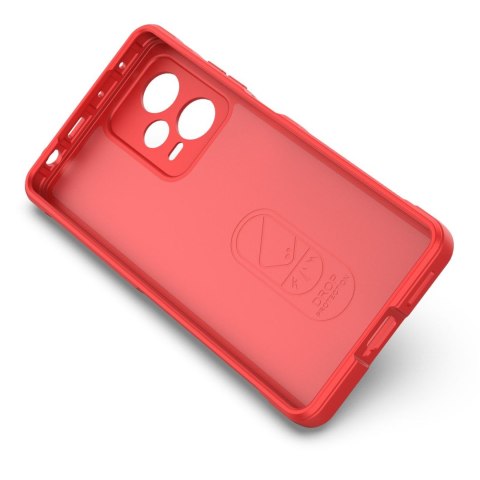 Etui elastyczny pokrowiec do Xiaomi Redmi Note 12 Pro+ Magic Shield Case czerwony Etui elastyczny pokrowiec do Xiaomi Redmi Note 12 Pro+ Magic Shield Case czerwony