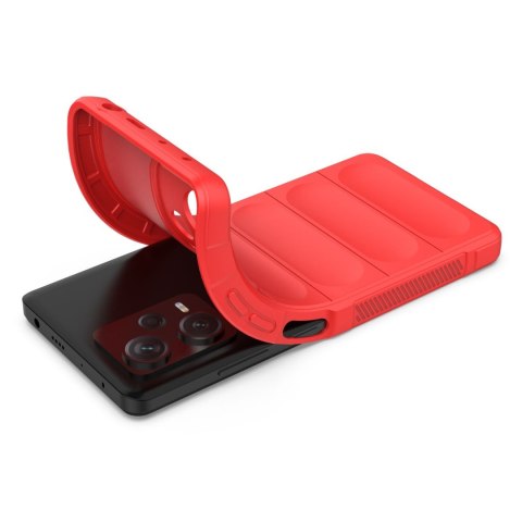 Etui elastyczny pokrowiec do Xiaomi Redmi Note 12 Pro+ Magic Shield Case czerwony Etui elastyczny pokrowiec do Xiaomi Redmi Note 12 Pro+ Magic Shield Case czerwony