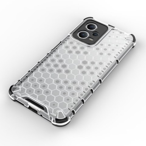 Etui pancerny hybrydowy pokrowiec do Xiaomi Redmi Note 12 5G / Poco X5 5G Honeycomb czarny Etui pancerny hybrydowy pokrowiec do Xiaomi Redmi Note 12 5G / Poco X5 5G Honeycomb czarny