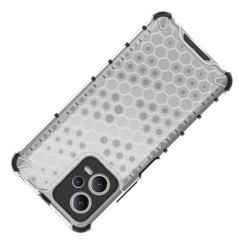 Etui pancerny hybrydowy pokrowiec do Xiaomi Redmi Note 12 5G / Poco X5 5G Honeycomb niebieski Etui pancerny hybrydowy pokrowiec do Xiaomi Redmi Note 12 5G / Poco X5 5G Honeycomb niebieski